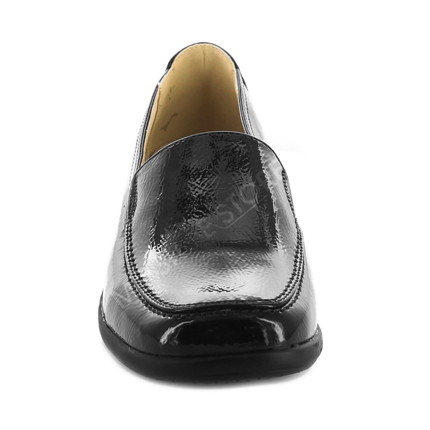 Dr Keller Womens Wide Fitting Shoes Ladies Lightweight Moccasin Flat Low Wedge Comfort Fit Smart Casual Formal Office Work Leather Lined Light Weight Loafer Wider Fit Slip On Shoe Size 3-8