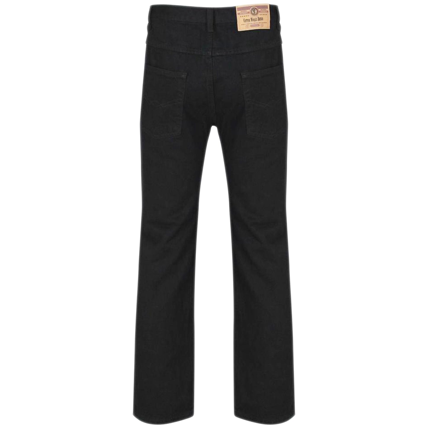 MENS COTTON DENIM JEANS STRAIGHT LEG CLASSIC FIT HEAVY DUTY WORK JEANS CASUAL DESIGNER STYLE ZIP FLY BELT LOOP POCKET TROUSERS