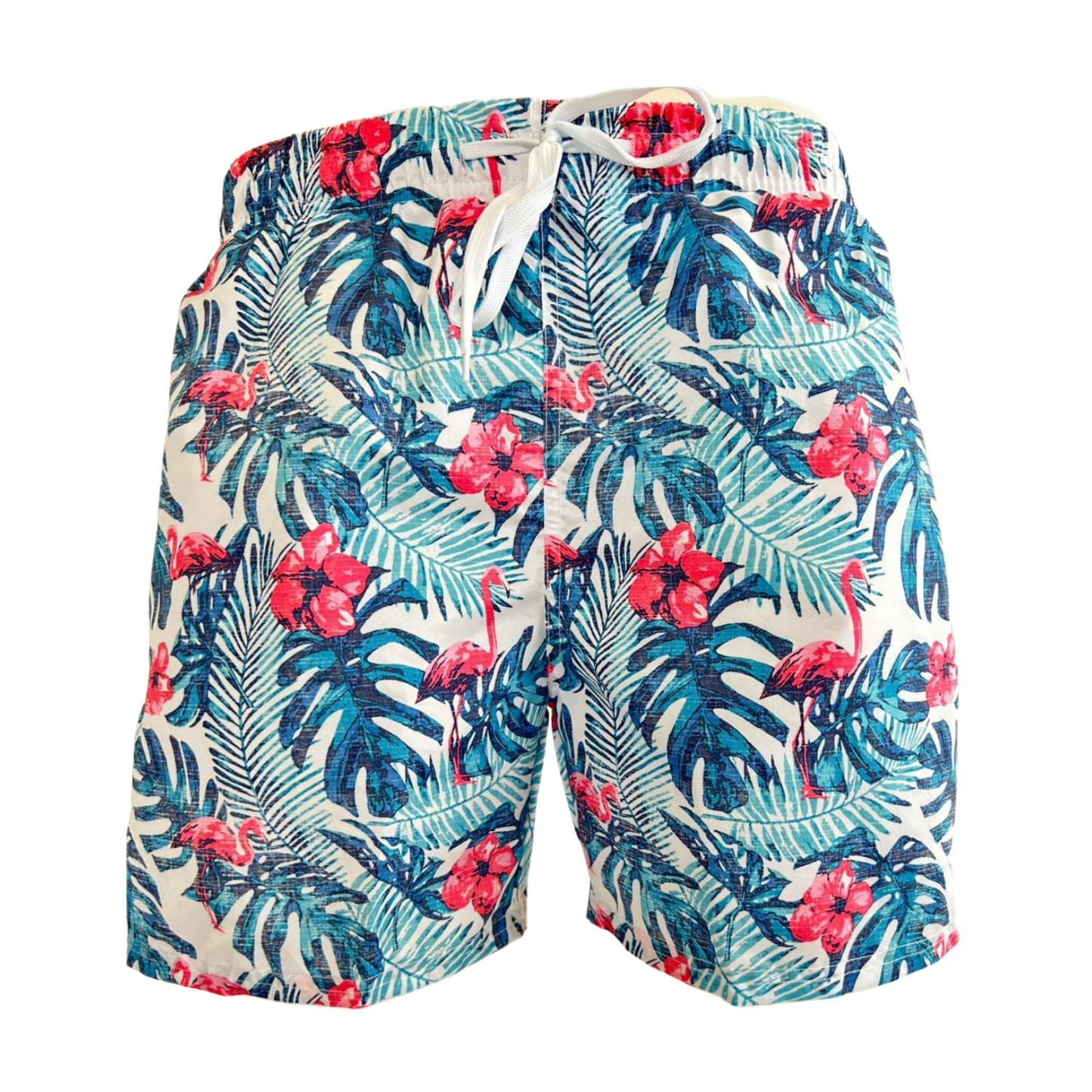 MENS PRINTED SWIM SHORTS QUICK DRY BEACH TRUNKS ELASTIC WAIST DRAWCORD BOARD SHORTS SUMMER SURF HOLIDAY ACTIVEWEAR