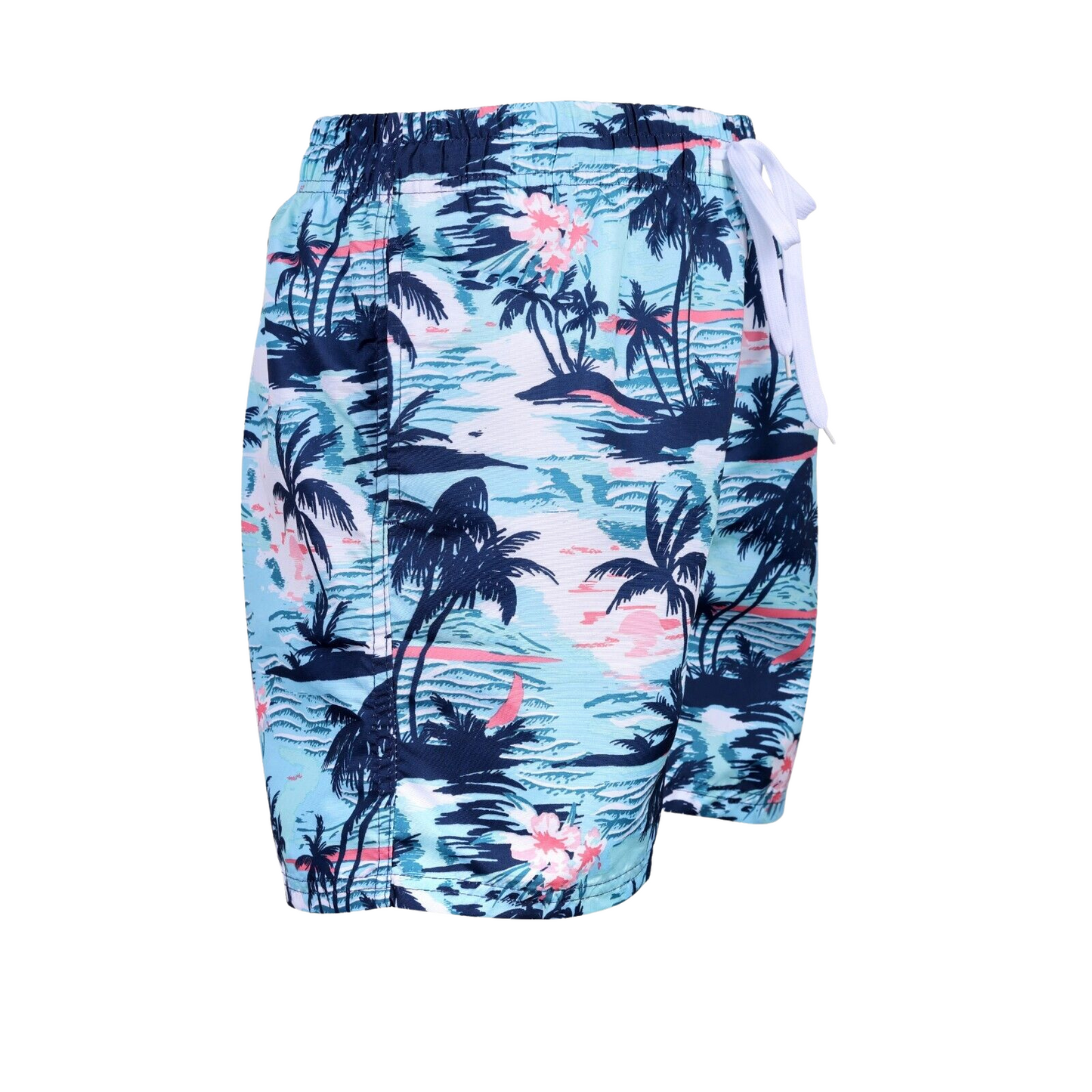 MENS PRINTED SWIM SHORTS QUICK DRY BEACH TRUNKS ELASTIC WAIST DRAWCORD BOARD SHORTS SUMMER SURF HOLIDAY ACTIVEWEAR