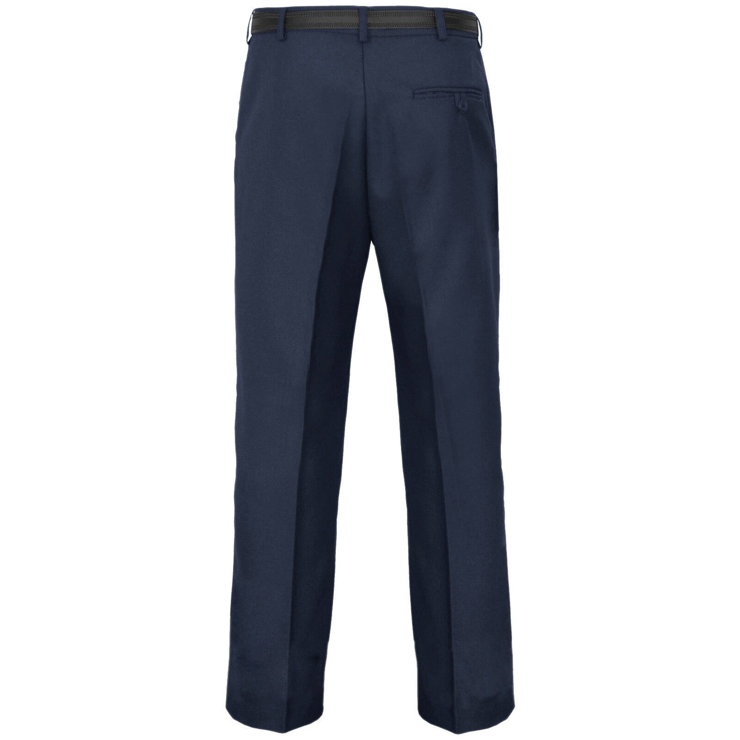 MENS FORMAL WORK TROUSERS BUSINESS OFFICE PANTS SMART CASUAL FIT WITH BELT LOOPS POCKETS COMFY STYLE SIZES 30 TO 40