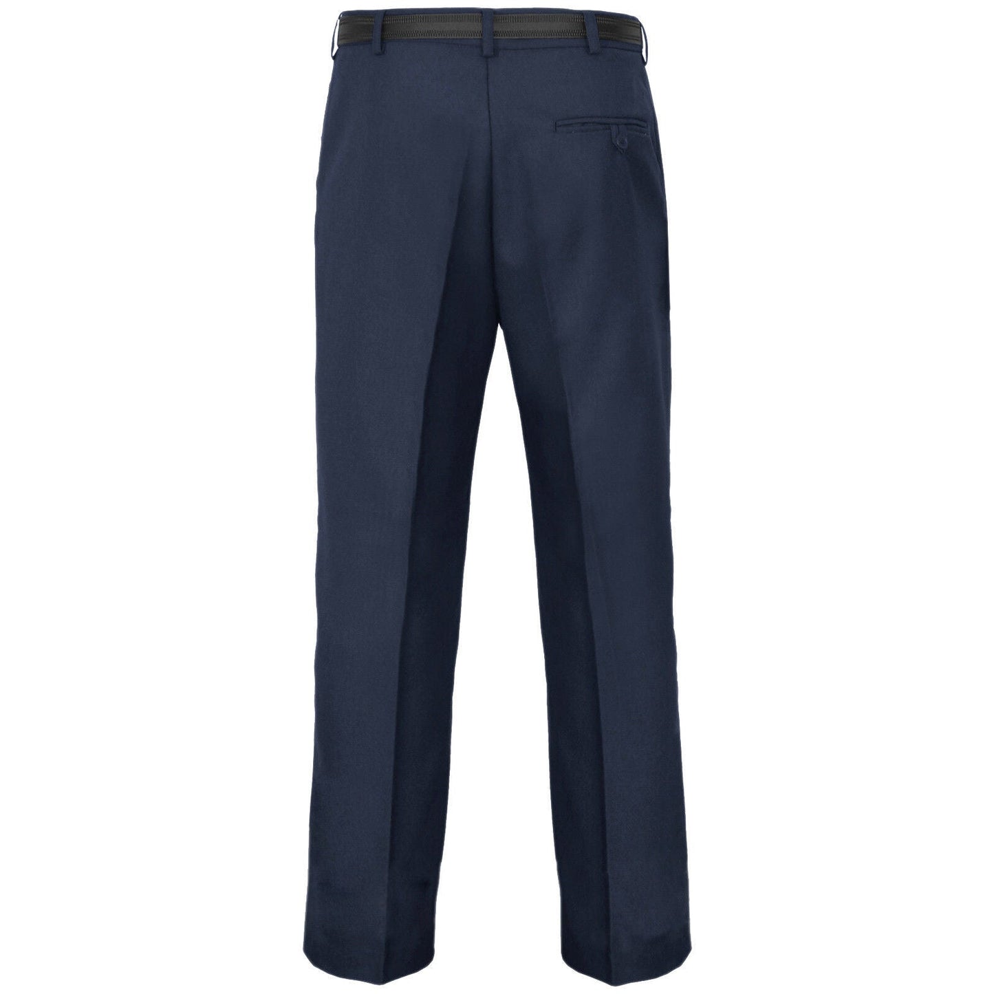 MENS TROUSERS OFFICE BUSINESS WORK FORMAL CASUAL SMART BELT POCKET SIZE 42" TO 50"