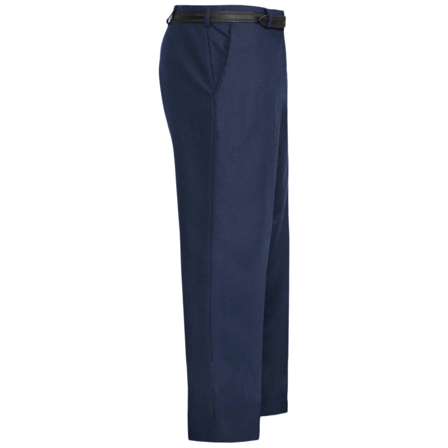 MENS FORMAL WORK TROUSERS BUSINESS OFFICE PANTS SMART CASUAL FIT WITH BELT LOOPS POCKETS COMFY STYLE SIZES 30 TO 40