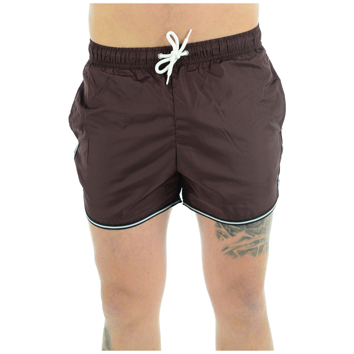 MENS SWIMMING SHORTS MESH LINED RUNNING SPORT GYM SUMMER POOL BEACH SWIM TRUNKS