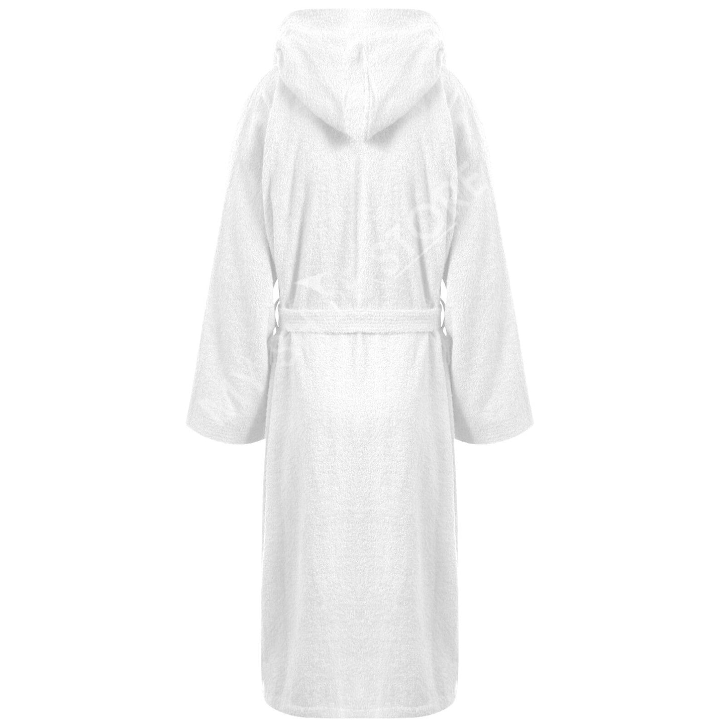 UNISEX LUXURY EGYPTIAN COTTON TERRY TOWELLING BATH ROBE DRESSING GOWN TOWEL SOFT (Soft, Absorbent, Luxurious)