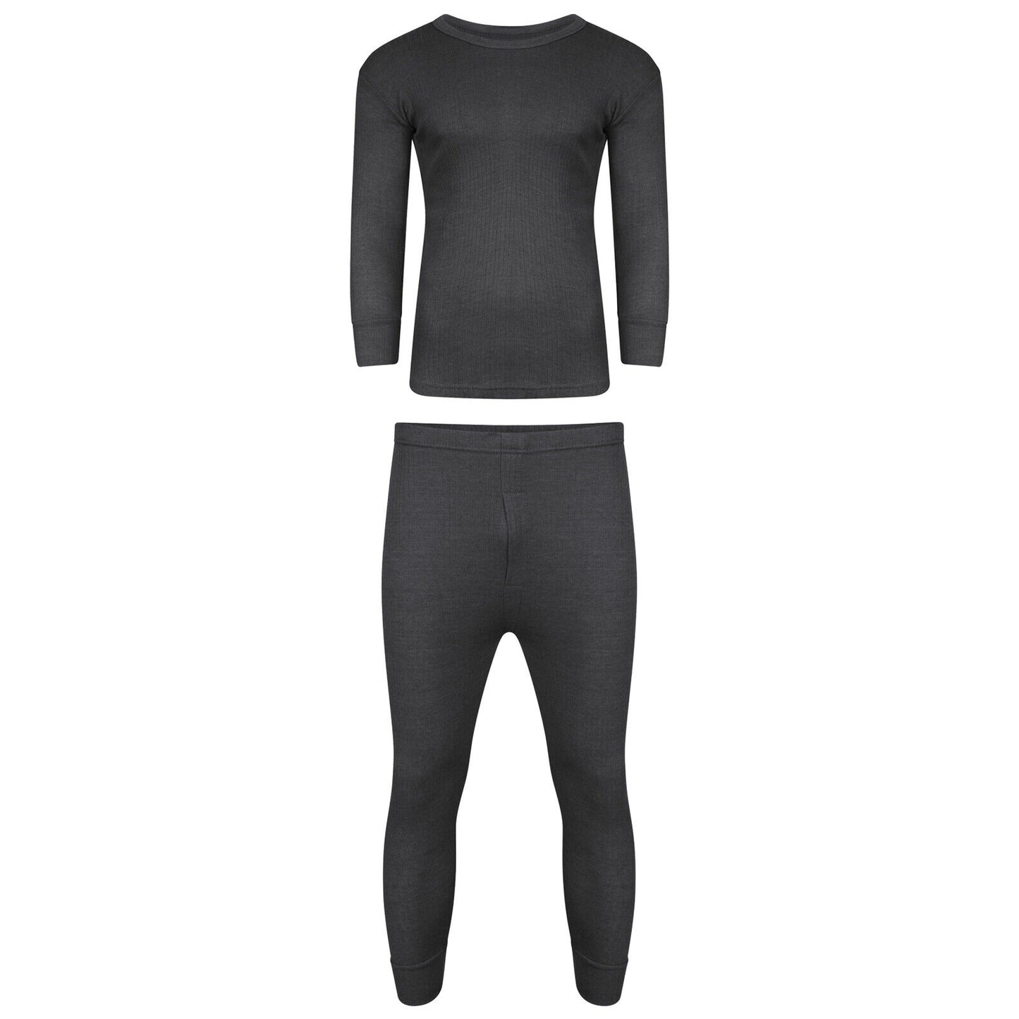 KIDS THERMAL UNDERWEAR HEAT PRESERVE LONG JOHNS LONG SLEEVE TOP SET WARM WINTER