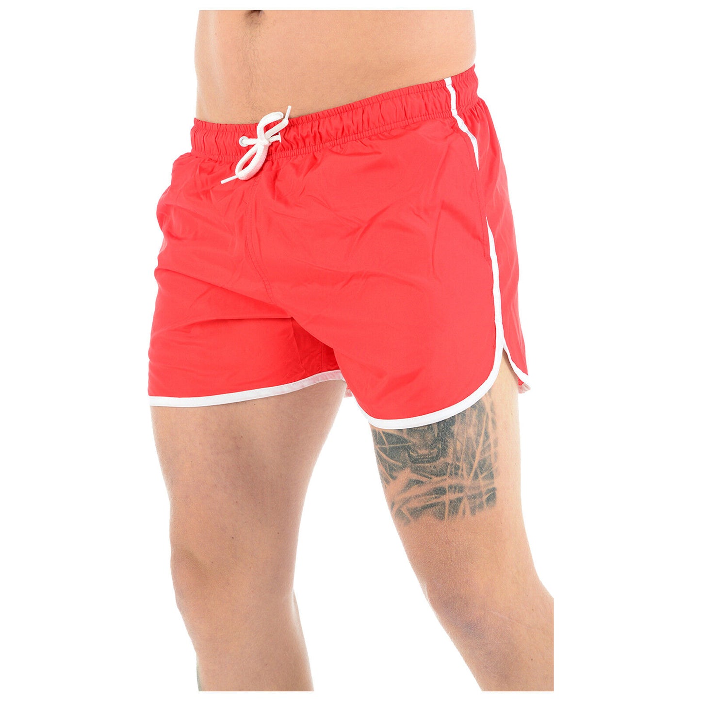 MENS SWIMMING SHORTS MESH LINED RUNNING SPORT GYM SUMMER POOL BEACH SWIM TRUNKS