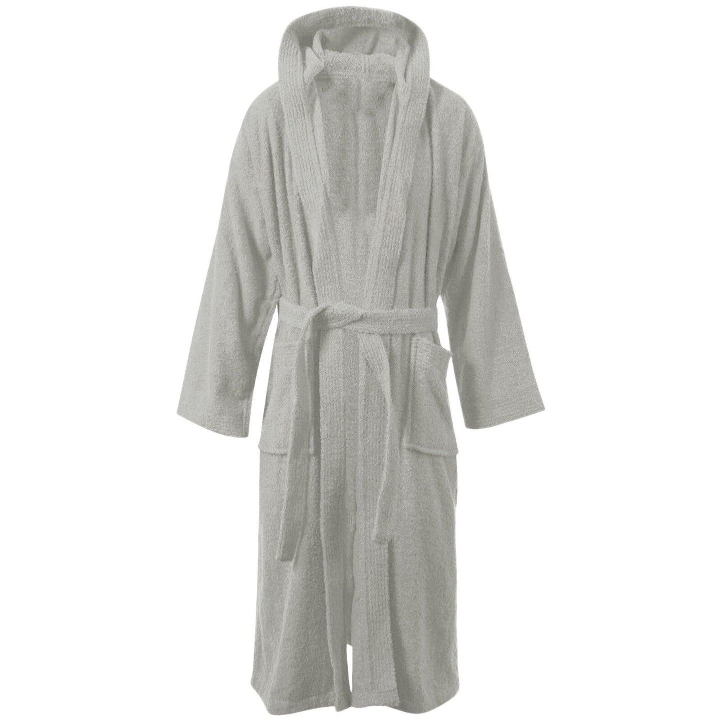 UNISEX LUXURY EGYPTIAN COTTON TERRY TOWELLING BATH ROBE DRESSING GOWN TOWEL SOFT (Soft, Absorbent, Luxurious)