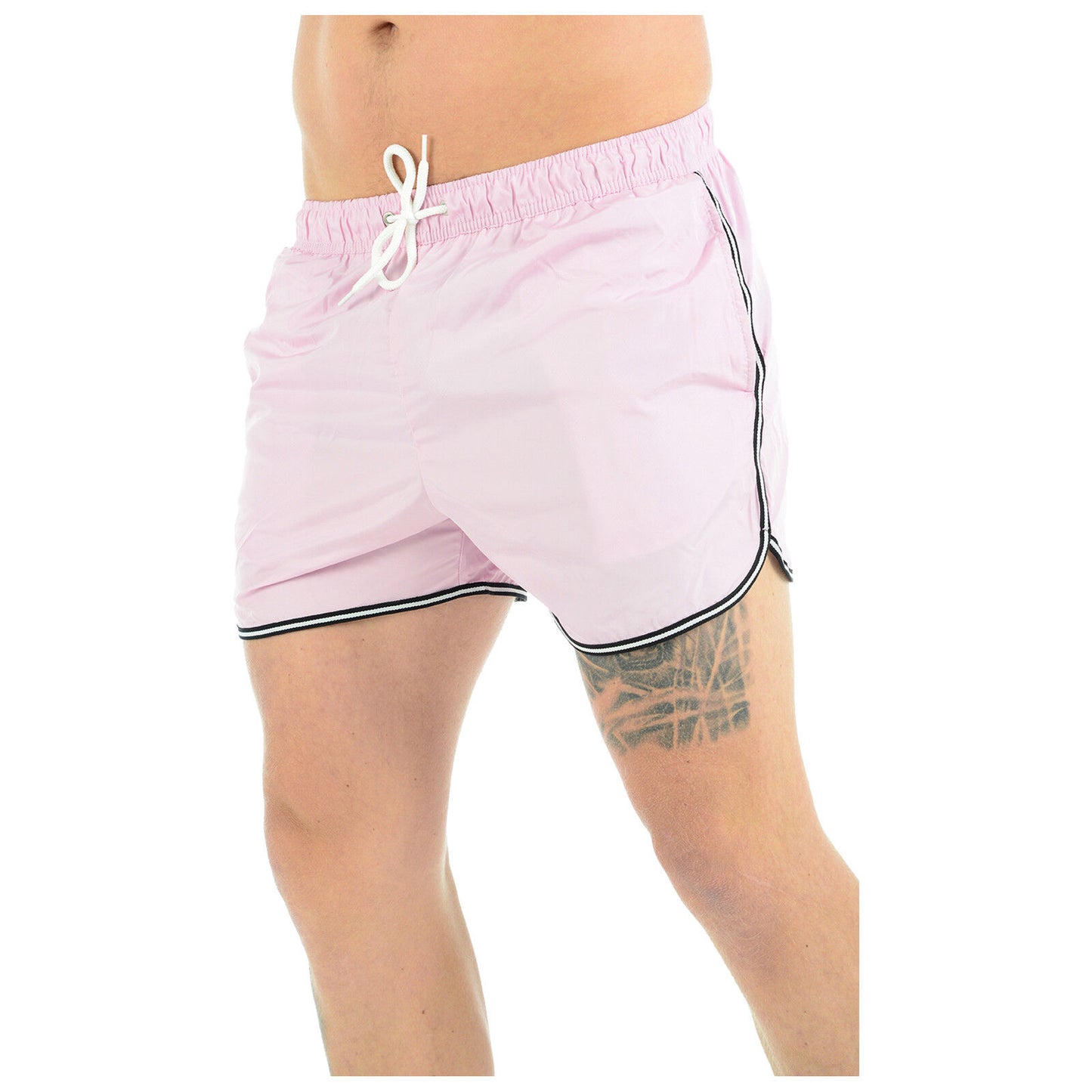 MENS SWIMMING SHORTS MESH LINED RUNNING SPORT GYM SUMMER POOL BEACH SWIM TRUNKS