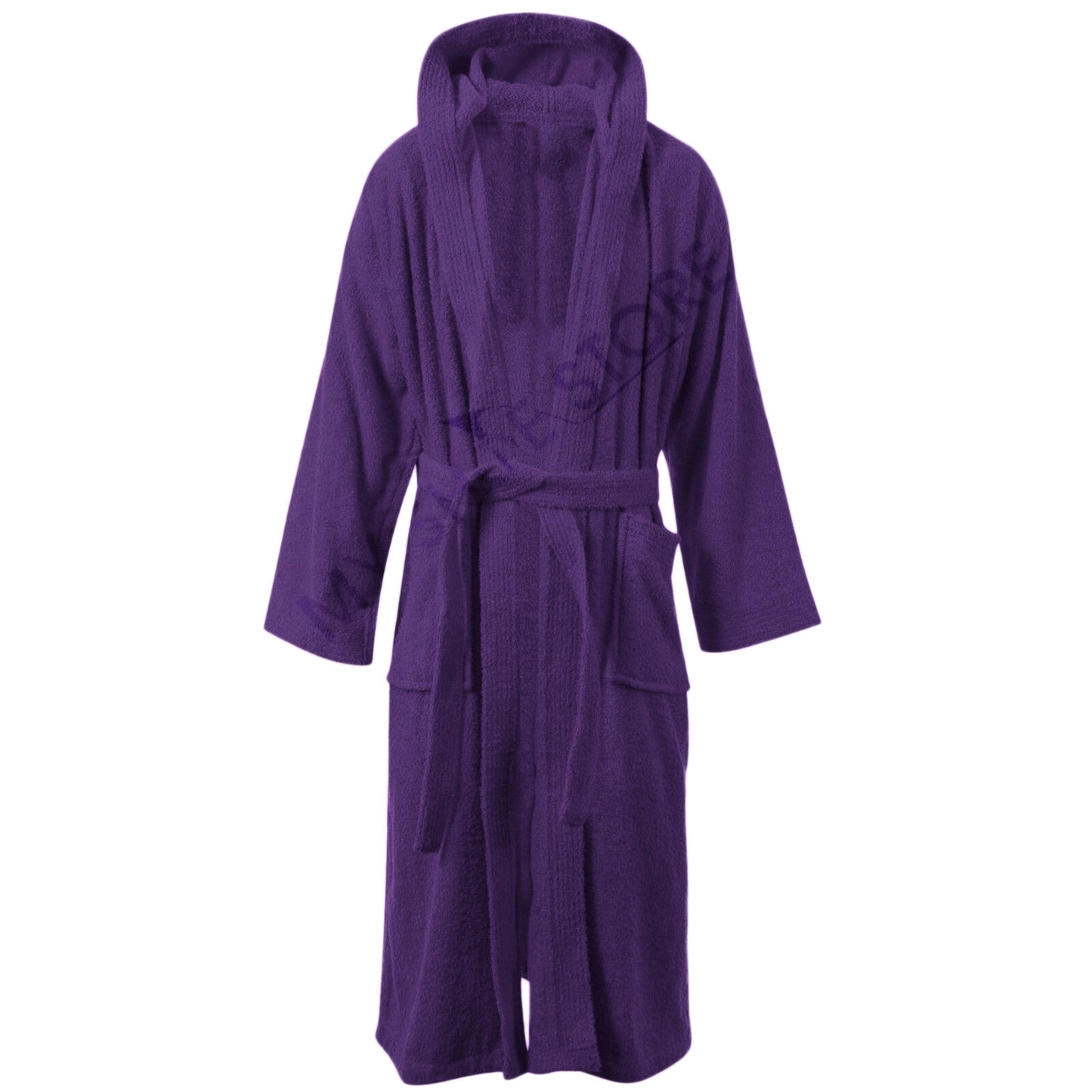 UNISEX LUXURY EGYPTIAN COTTON TERRY TOWELLING BATH ROBE DRESSING GOWN TOWEL SOFT (Soft, Absorbent, Luxurious)