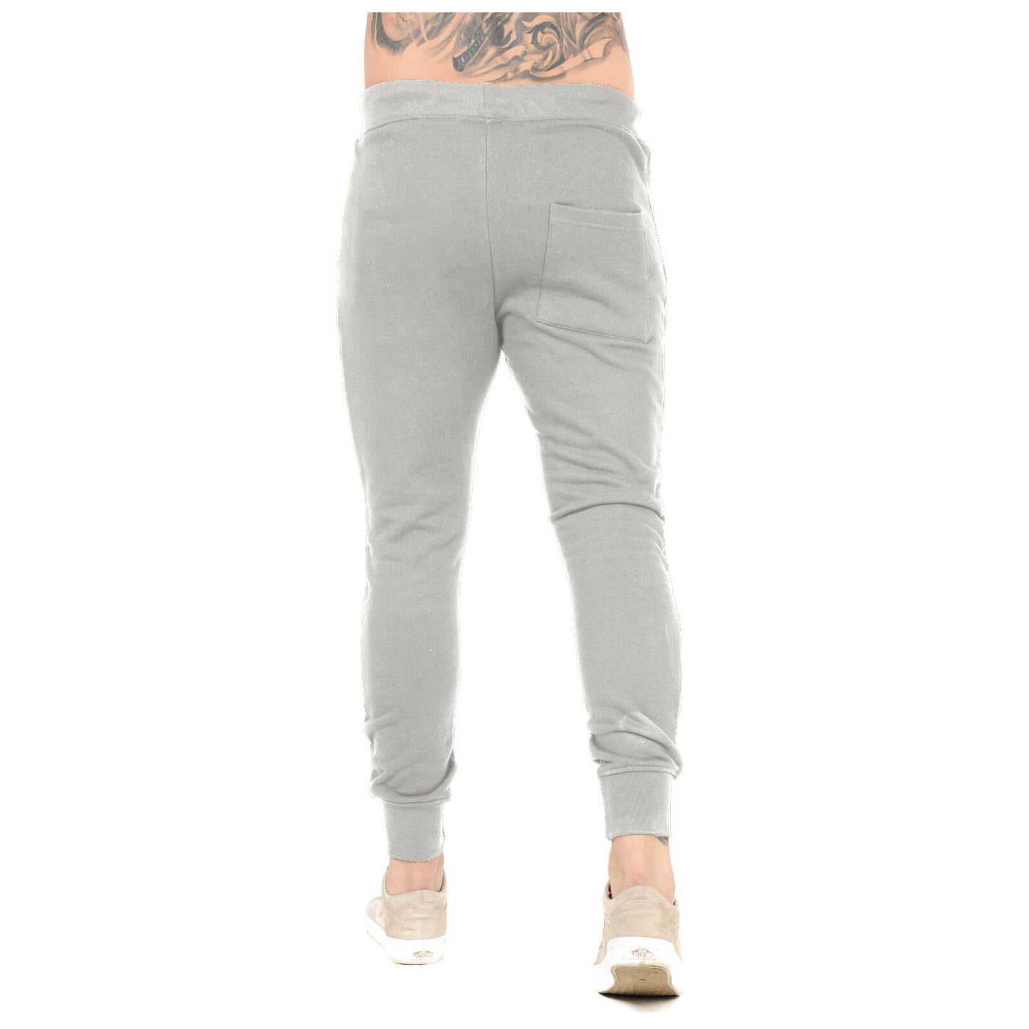 MENS SLIM FIT TRACKSUIT BOTTOMS SKINNY JOGGERS SWEAT PANTS JOGGING GYM TROUSERS Skinny Tracksuit Bottoms