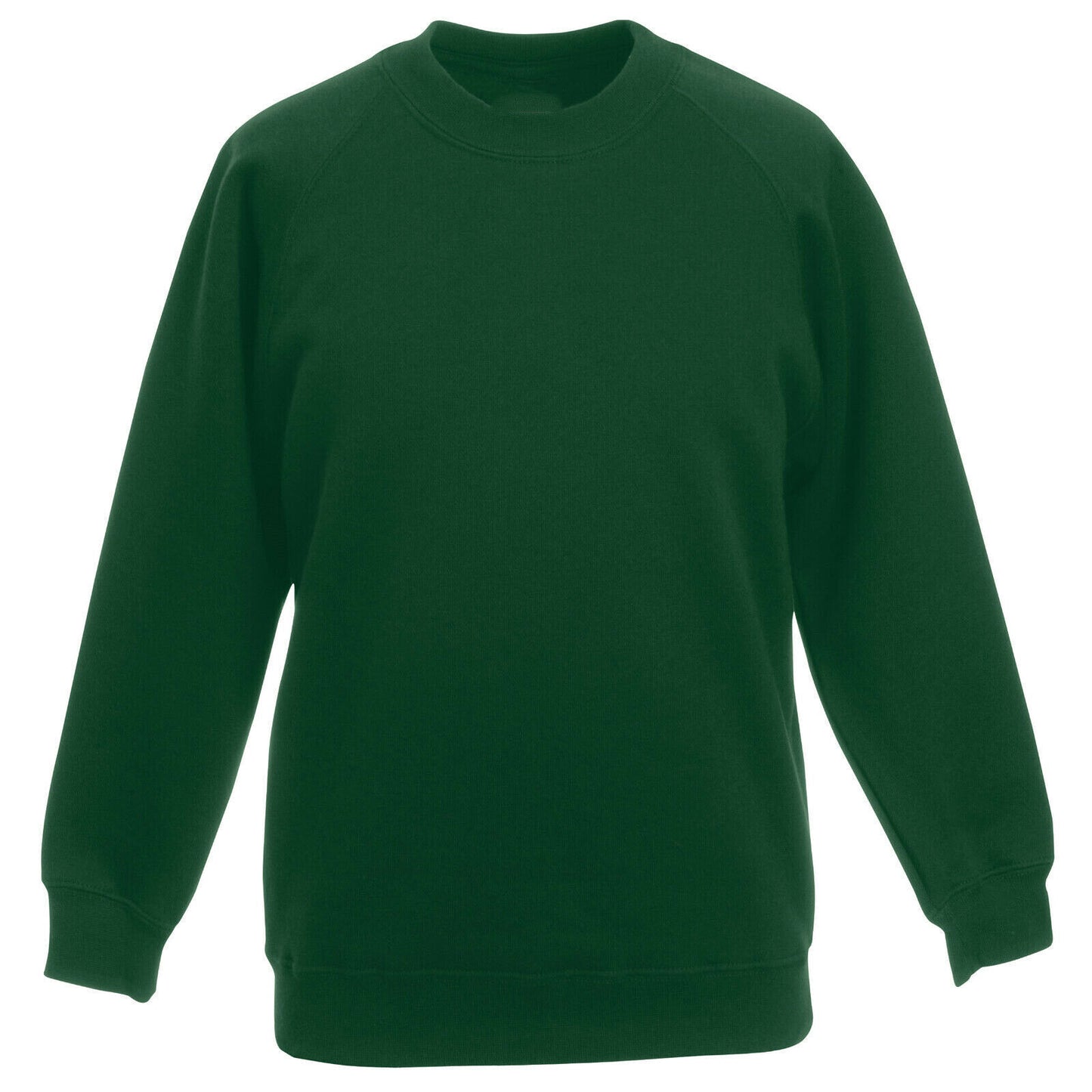 KIDS BOYS GIRLS CHILDRENS SCHOOL SWEATSHIRT JUMPER TOP FLEECE CREW NECK TOP