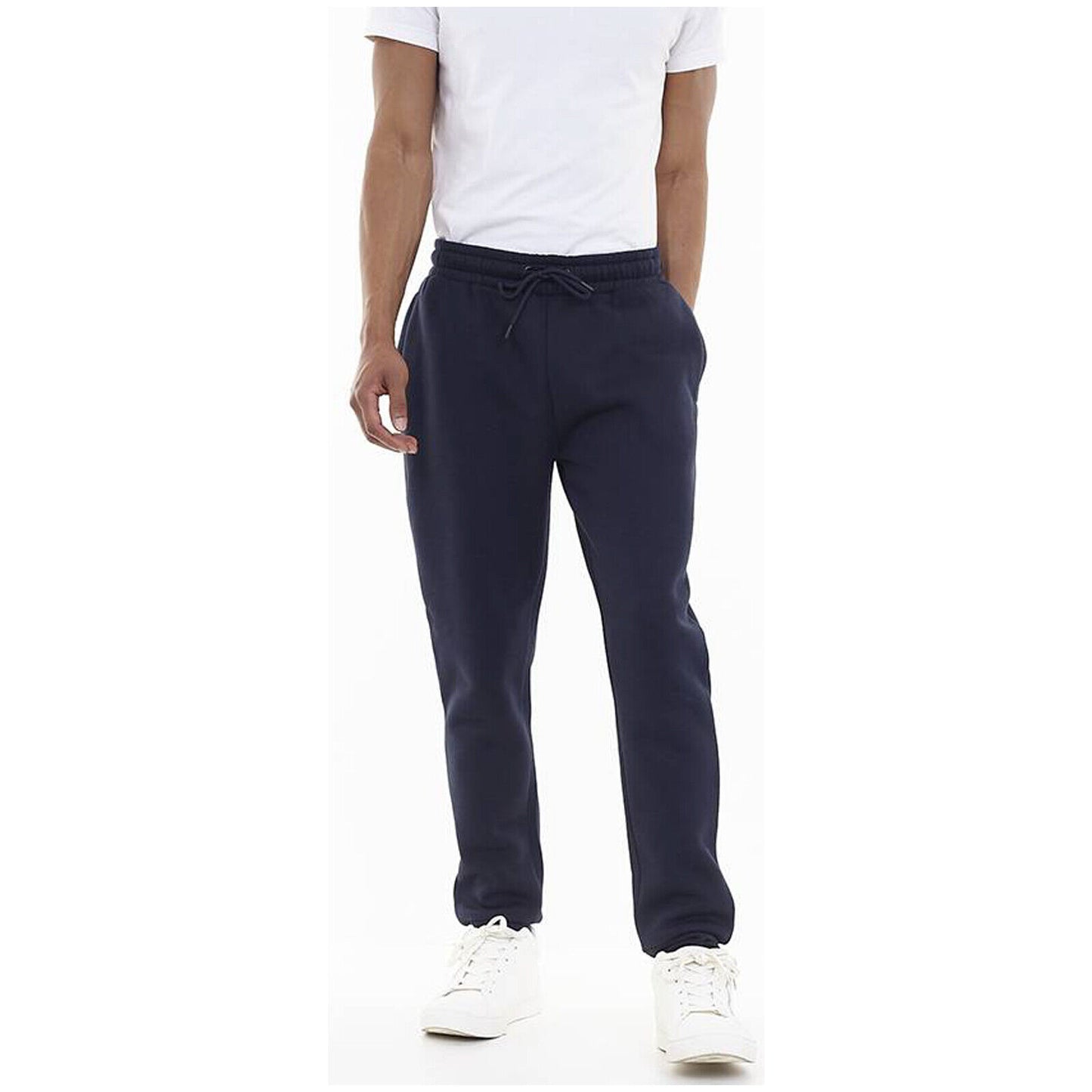 MENS SLIM FIT TRACKSUIT BOTTOMS SKINNY JOGGERS SWEAT PANTS JOGGING GYM TROUSERS Skinny Tracksuit Bottoms