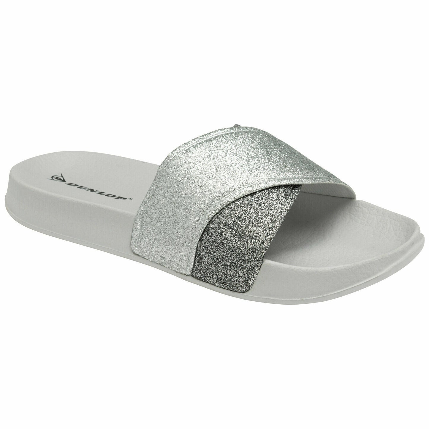 WOMENS FLIP FLOPS LOW WEDGE SLIPPERS DUNLOP LADIES SANDAL SUMMER COMFORT CASUAL SHOES