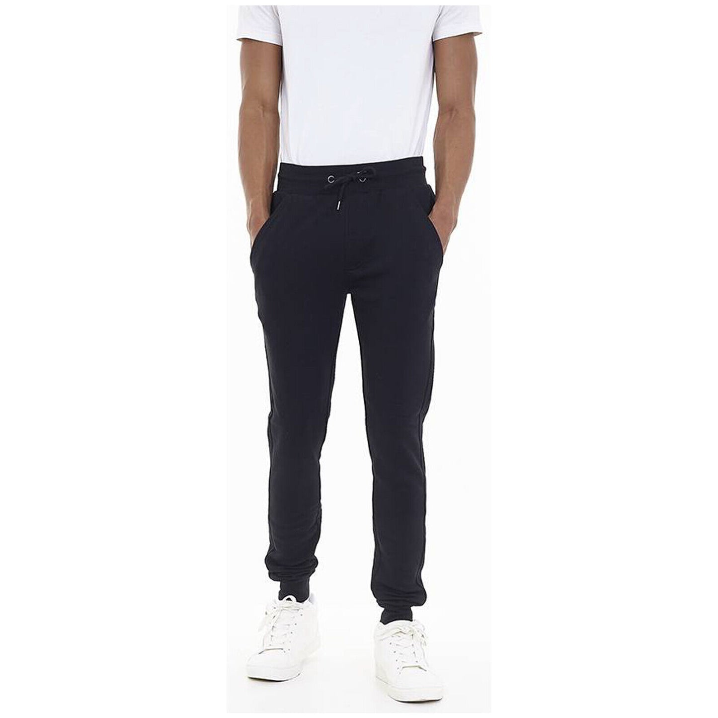 MENS SLIM FIT TRACKSUIT BOTTOMS SKINNY JOGGERS SWEAT PANTS JOGGING GYM TROUSERS Skinny Tracksuit Bottoms