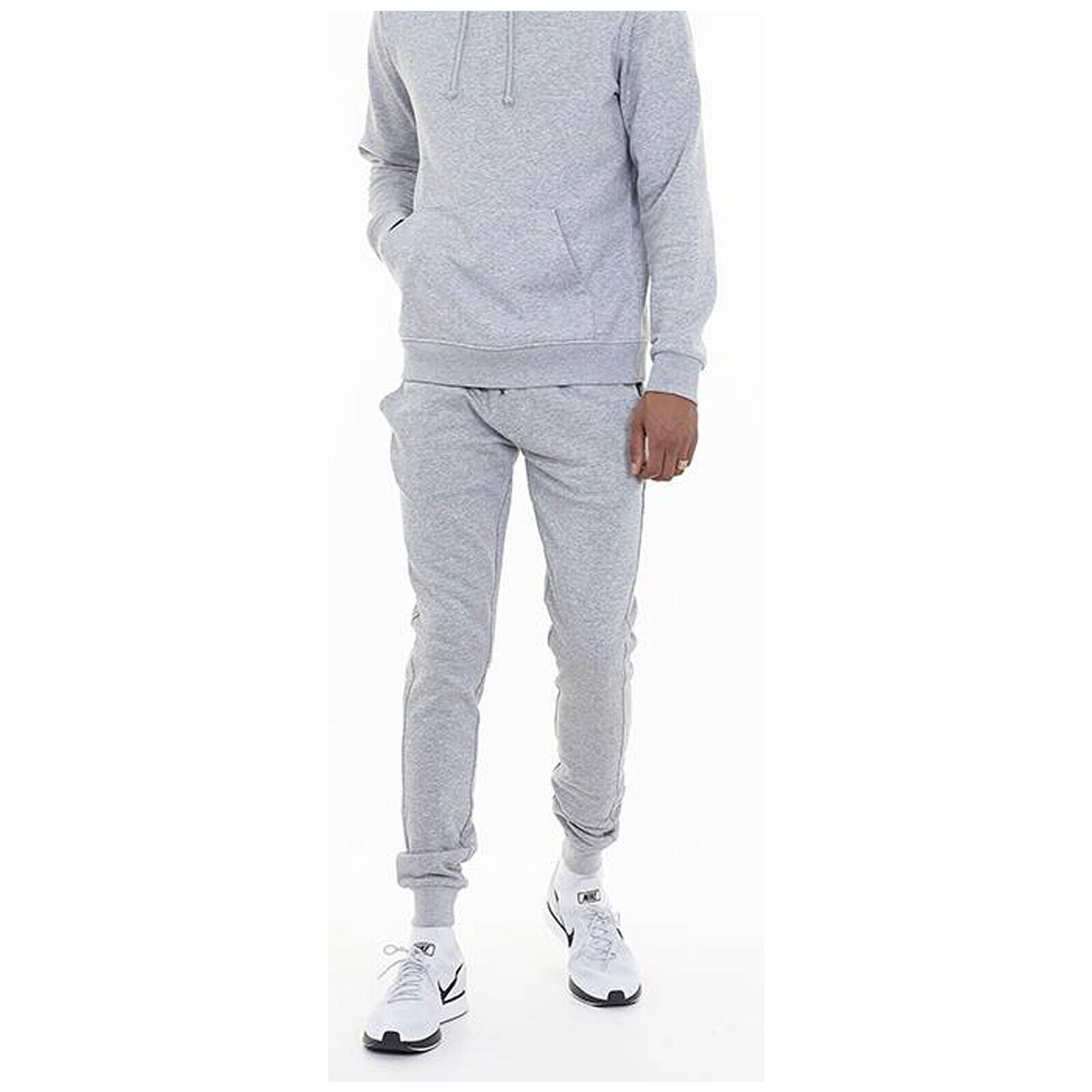 MENS SLIM FIT TRACKSUIT BOTTOMS SKINNY JOGGERS SWEAT PANTS JOGGING GYM TROUSERS Skinny Tracksuit Bottoms