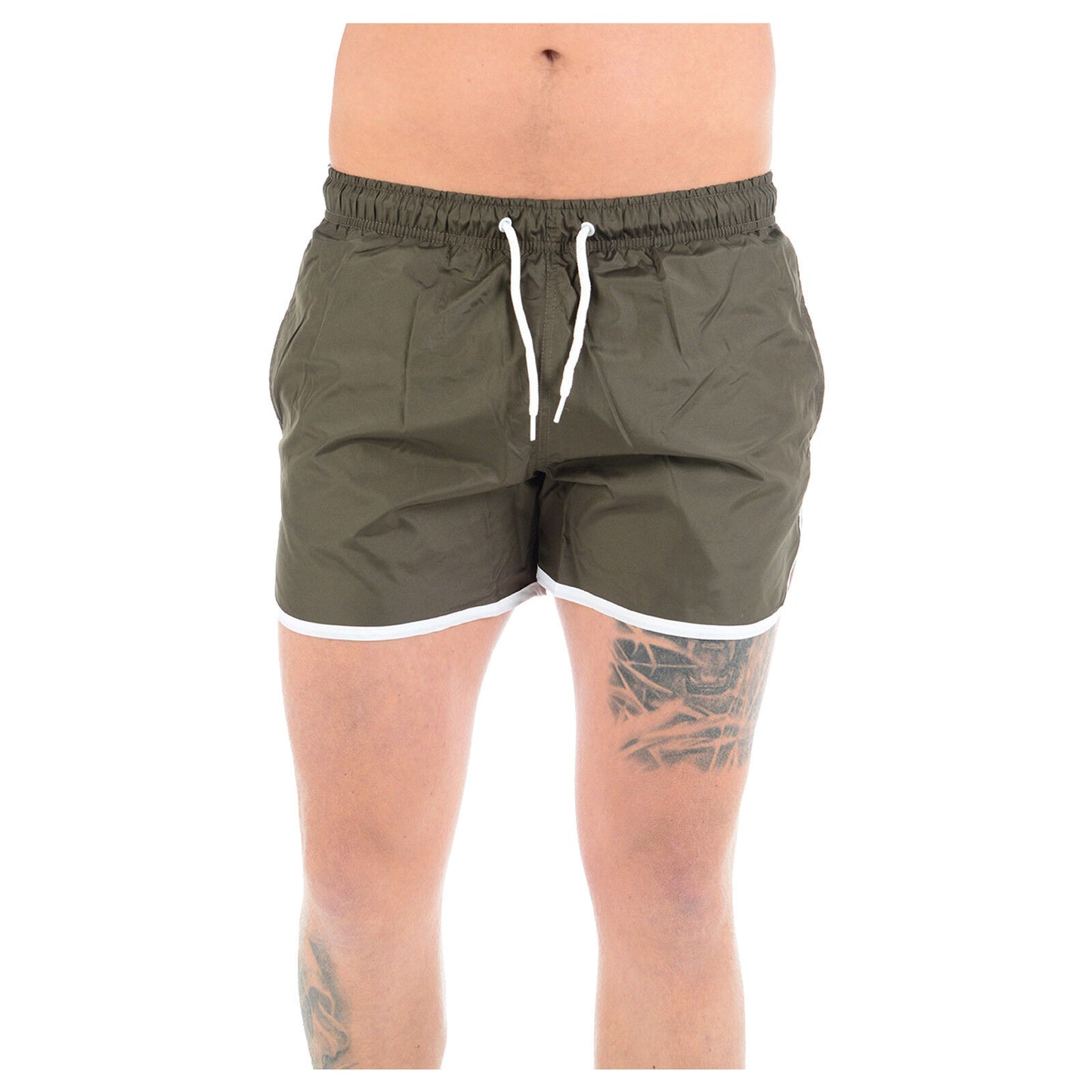 MENS SWIMMING SHORTS MESH LINED RUNNING SPORT GYM SUMMER POOL BEACH SWIM TRUNKS