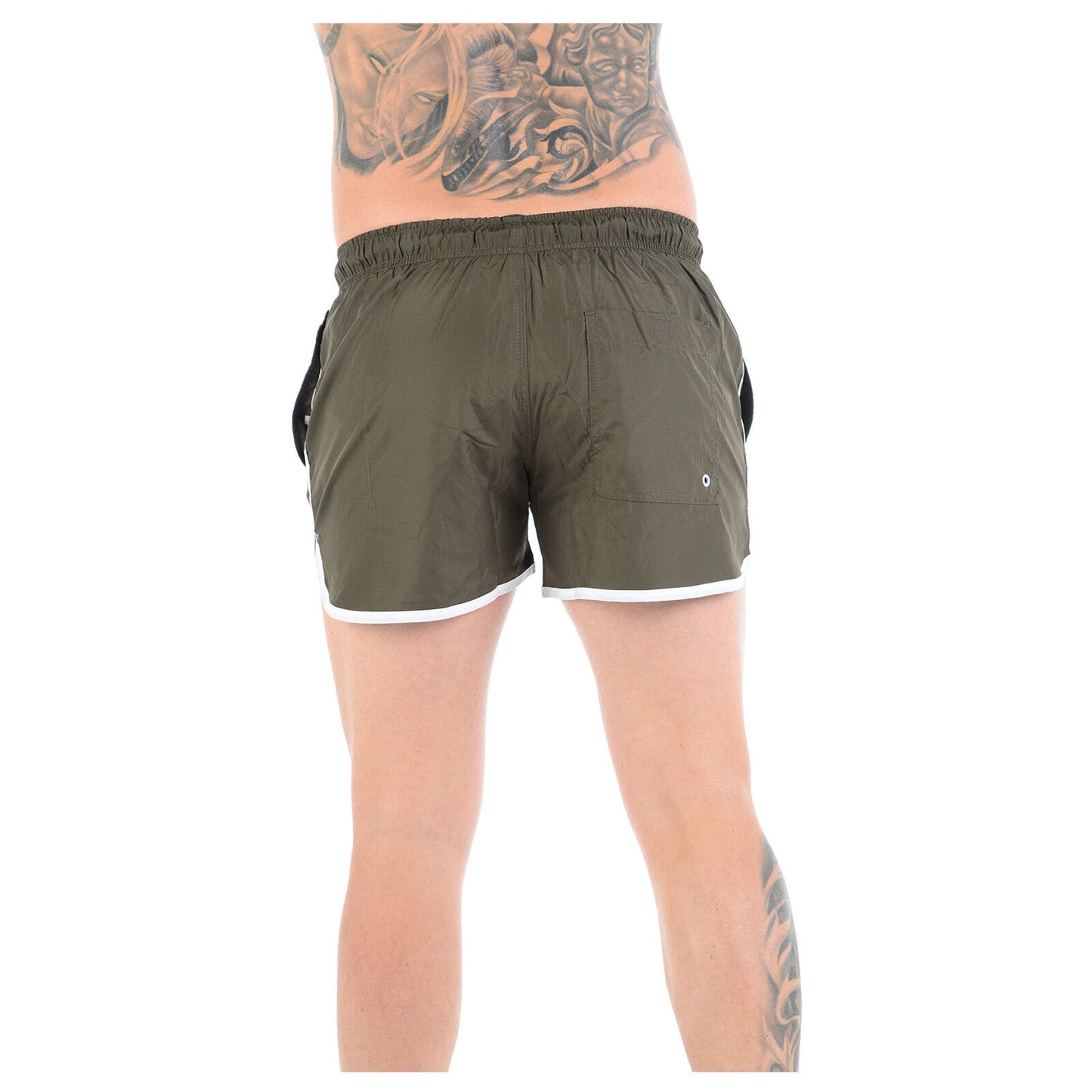 MENS SWIMMING SHORTS MESH LINED RUNNING SPORT GYM SUMMER POOL BEACH SWIM TRUNKS