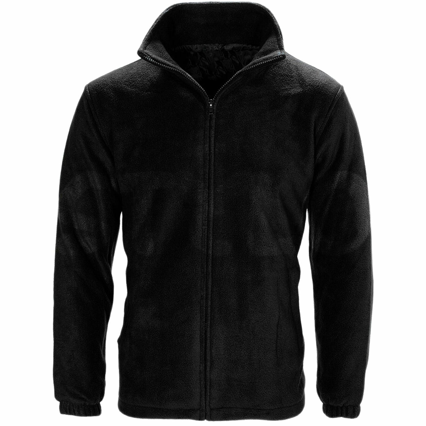 MENS WOMEN LADIES UNISEX POLAR POLO FLEECE JACKET ANTI PILL MICRO WORK COAT TOP