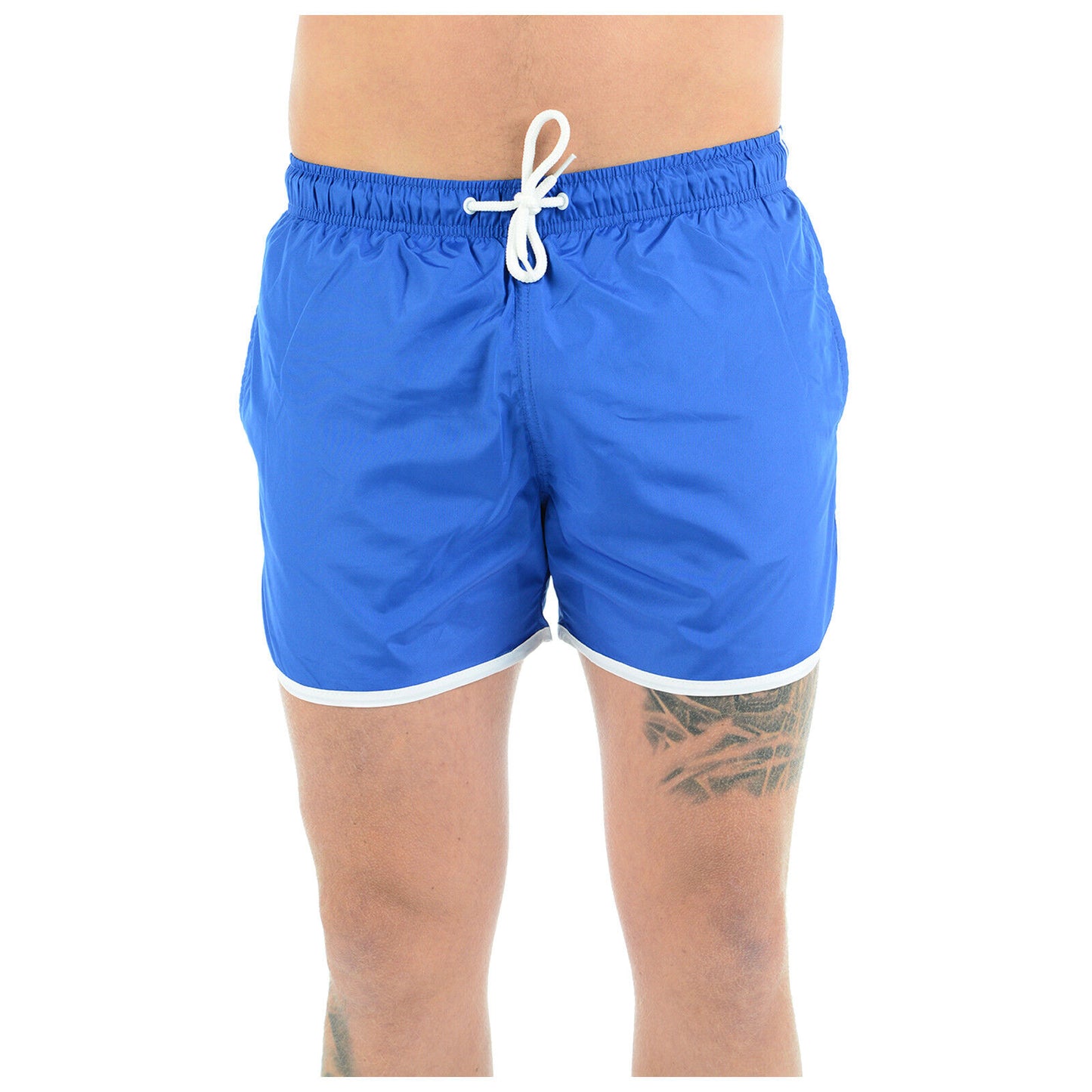 MENS SWIMMING SHORTS MESH LINED RUNNING SPORT GYM SUMMER POOL BEACH SWIM TRUNKS