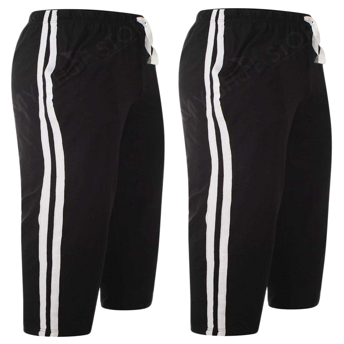 2 PACK MENS LOUNGE SHORTS COTTON PJ BOTTOMS DRAWSTRING WAIST CASUAL SLEEPWEAR NIGHTWEAR COMFY PYJAMAS HOMEWEAR SET