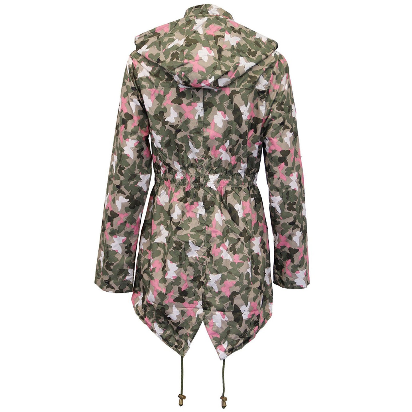 WOMENS RAIN MAC LADIES GIRLS RAINCOAT FISHTAIL KAGOOL PARKA FESTIVAL JACKET COAT (Fishtail, Kagool, Parka, Festival Ready)