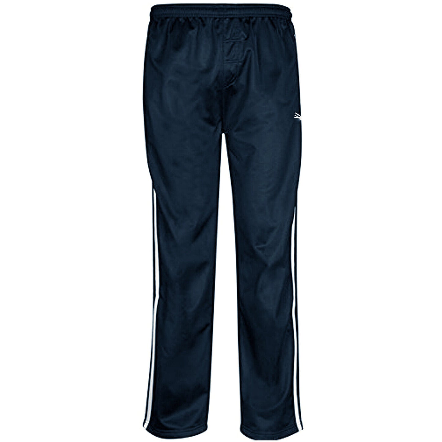 BOYS TRACKSUIT BOTTOMS SILKY JOGGERS JOGGING STRIPED SPORTS PANTS TROUSERS Sporty Stripes & Comfy Silky Feel