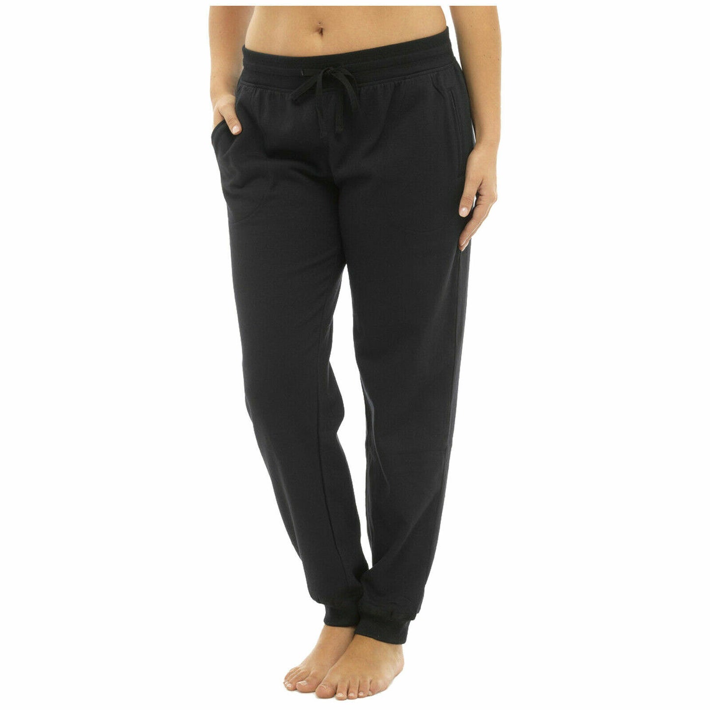 WOMENS YOGA JOGGERS CASUAL GYM JOG PANTS RUNNING WORKOUT BOTTOMS SOFT STRETCH HIGH WAIST FITNESS TROUSERS COMFY ACTIVEWEAR