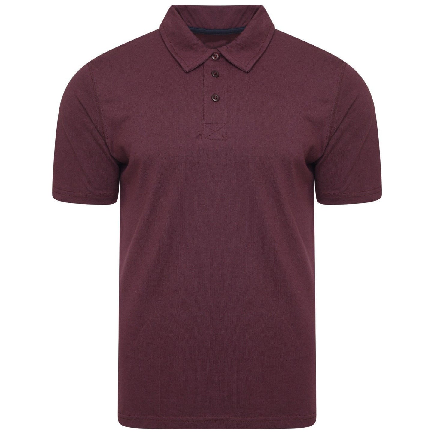 MENS COTTON POLO SHIRTS CLASSIC PLAIN SUMMER SHORT SLEEVE CASUAL TEE T SHIRT TOP (Perfect for Summer)