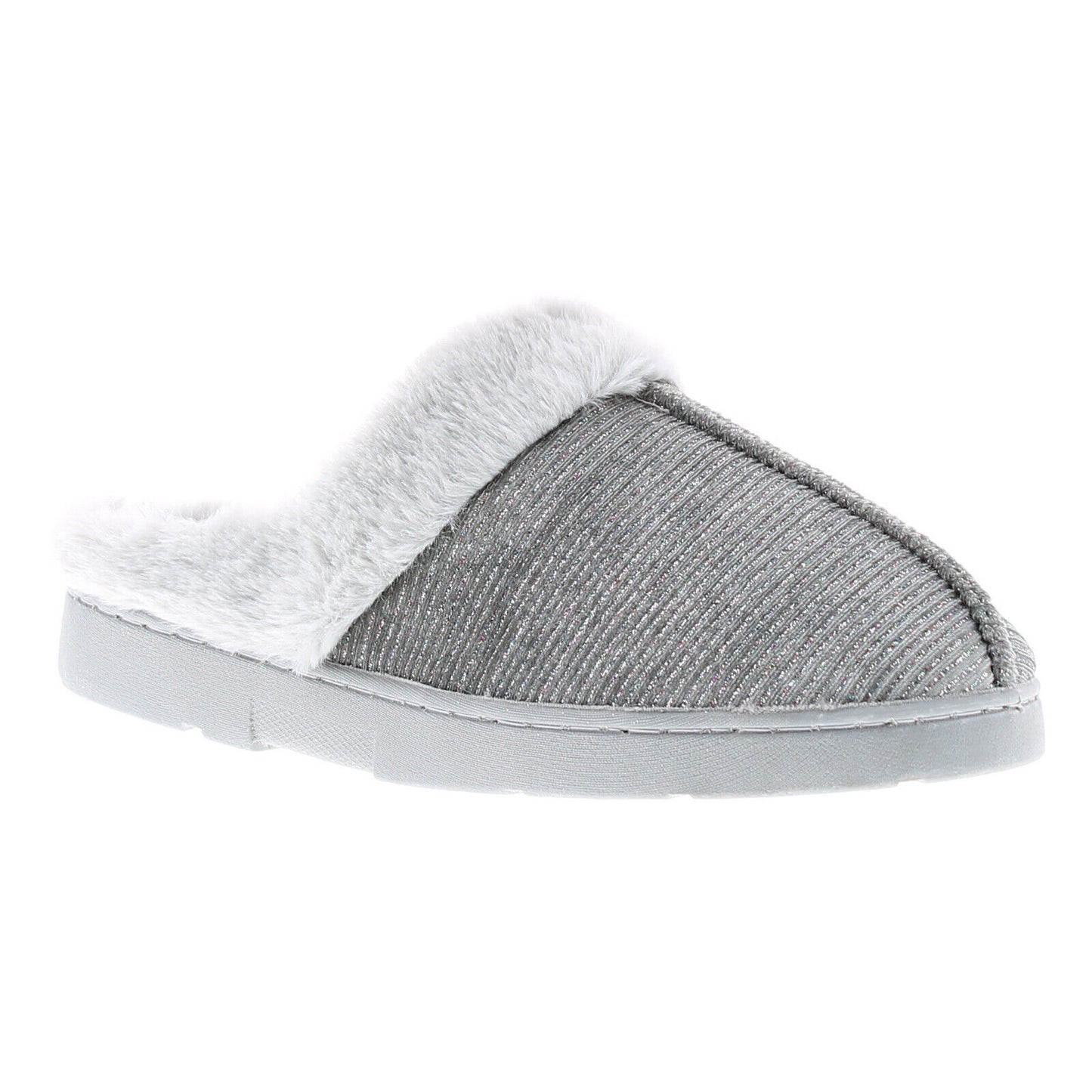 DR KELLER TESSA SOFT MULE LADIES WOMENS FLUFFY INSIDE TEXTILE CLOSED TOE WINTER SLIPPER