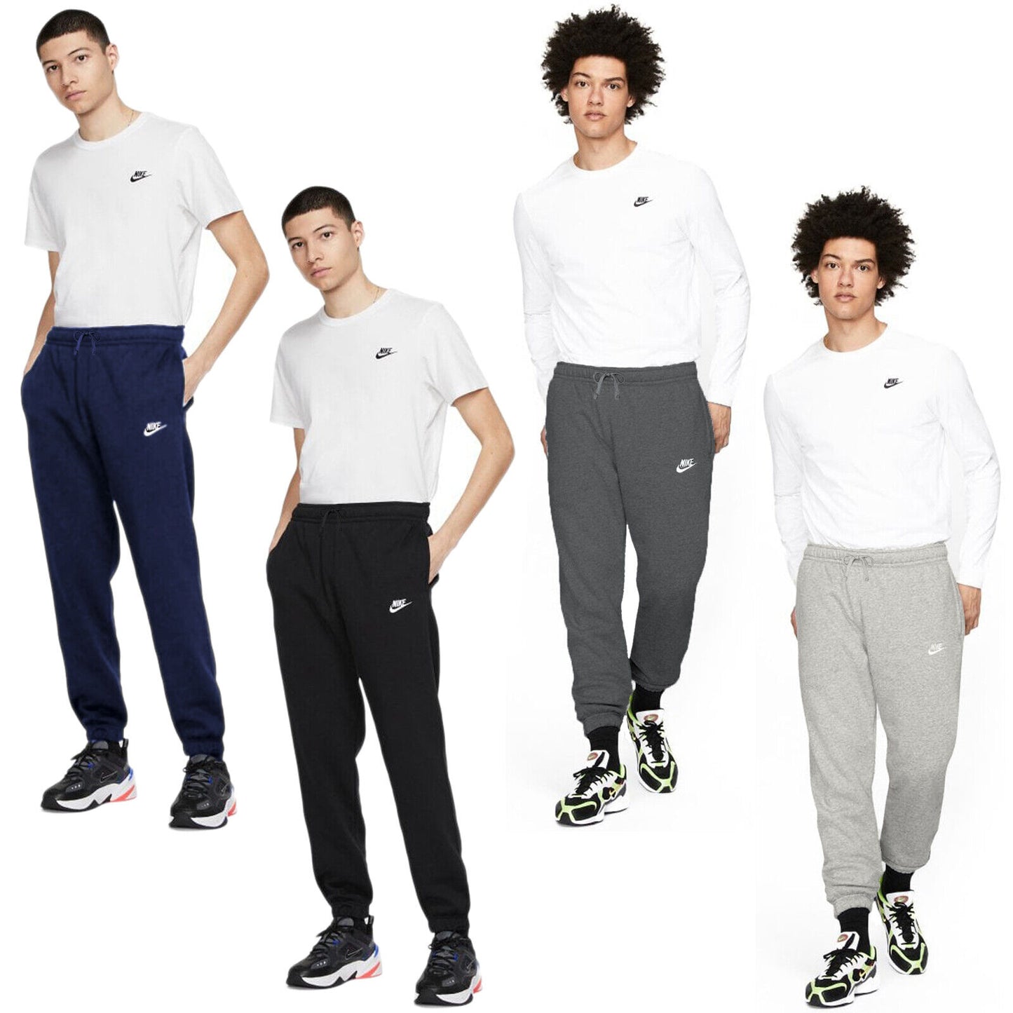 NIKE MENS JOGGERS SWEATPANTS FLEECE JOGGING TRACKSUIT BOTTOMS ACTIVEWEAR TROUSER