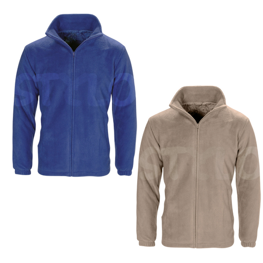 UNISEX POLAR FLEECE JACKET MENS WOMENS LADIES ANTI PILL MICRO FLEECE WORKWEAR COAT WARM WINTER TOP OUTDOOR ZIP UP SWEATER