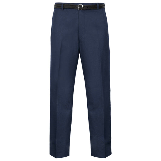MENS WORK TROUSERS FORMAL OFFICE PANTS BUSINESS SMART CASUAL STYLE WITH POCKETS BELT LOOPS COMFORT WAIST SIZE 30 TO 40 INCHES
