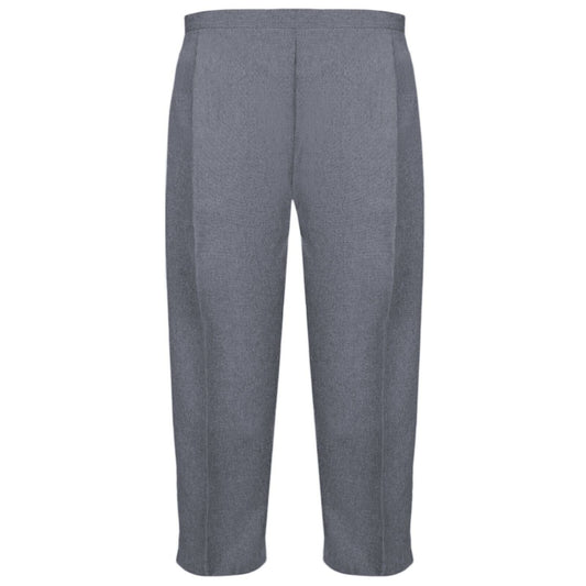 WOMENS 3/4 CROPPED TROUSERS LADIES CAPRI PANTS ELASTIC WAIST SUMMER LIGHTWEIGHT BOTTOMS