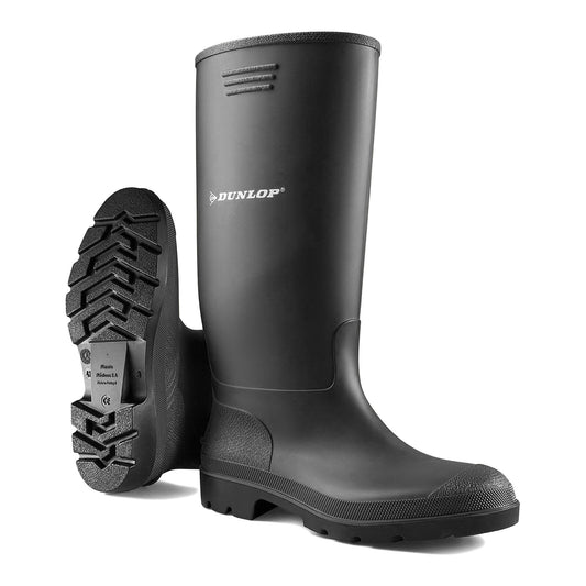 UNISEX DUNLOP WELLINGTONS BOOTS WELLIES FULLY WATERPROOF SNOW RAIN RUBBER SHOES