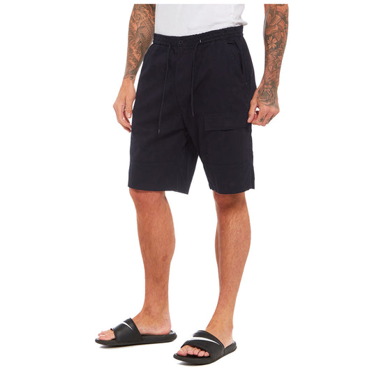MENS CARGO SHORTS SUMMER CASUAL COMBAT WORK HALF PANTS POLY COTTON LIGHTWEIGHT BEACH SPORTS UTILITY POCKETS