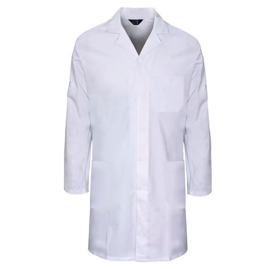 UNISEX DOCTORS COAT MEDICAL LAB HYGIENE FOOD INDUSTRY LABORATORY NURSING OVERALL  (Versatile, Comfortable, Durable)