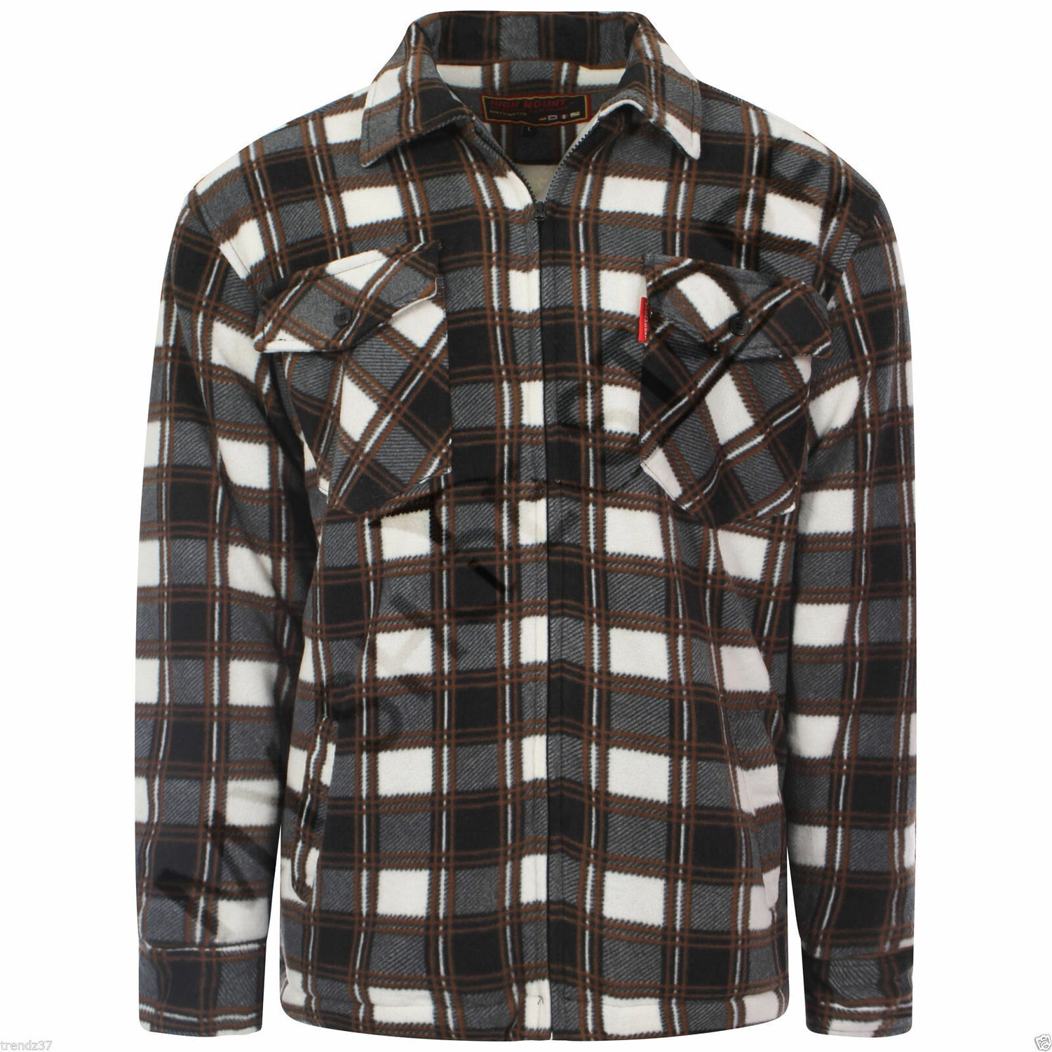 Fur lined lumberjack jacket hotsell