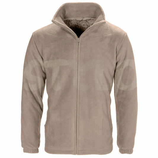 UNISEX POLAR FLEECE JACKET MENS WOMENS LADIES ANTI PILL MICRO FLEECE WORKWEAR COAT WARM WINTER TOP OUTDOOR ZIP UP SWEATER