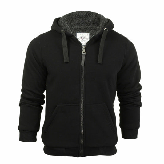 BRAVE SOUL BOYS HOODY KIDS HOODIE SHERPA FLEECE LINING HOODED JACKET SWEAT SHIRT