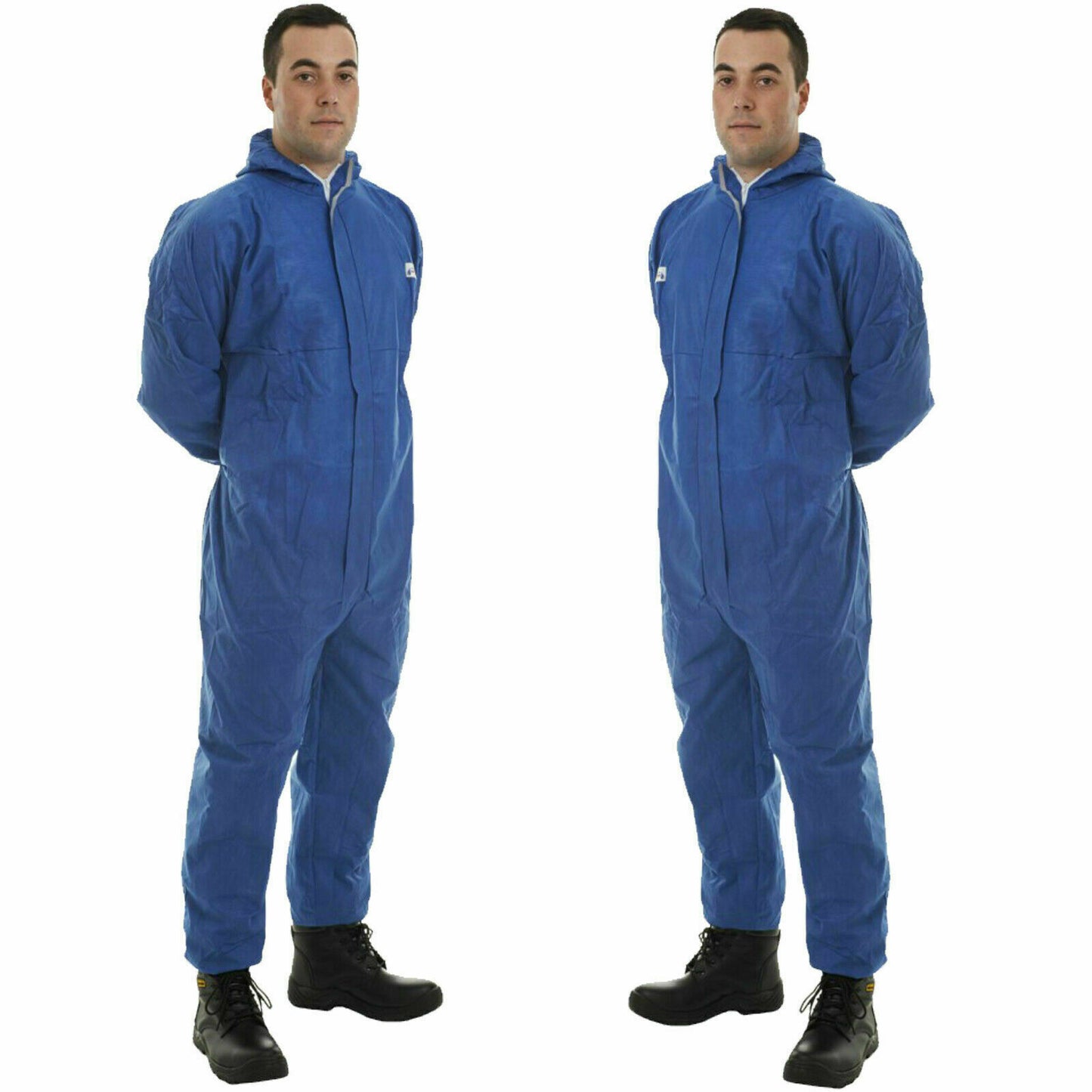 SUPERTEX SMS DISPOSABLE OVERALL SUIT HOOD PAINT SPRAYING COVERALL FOOD PROCESS