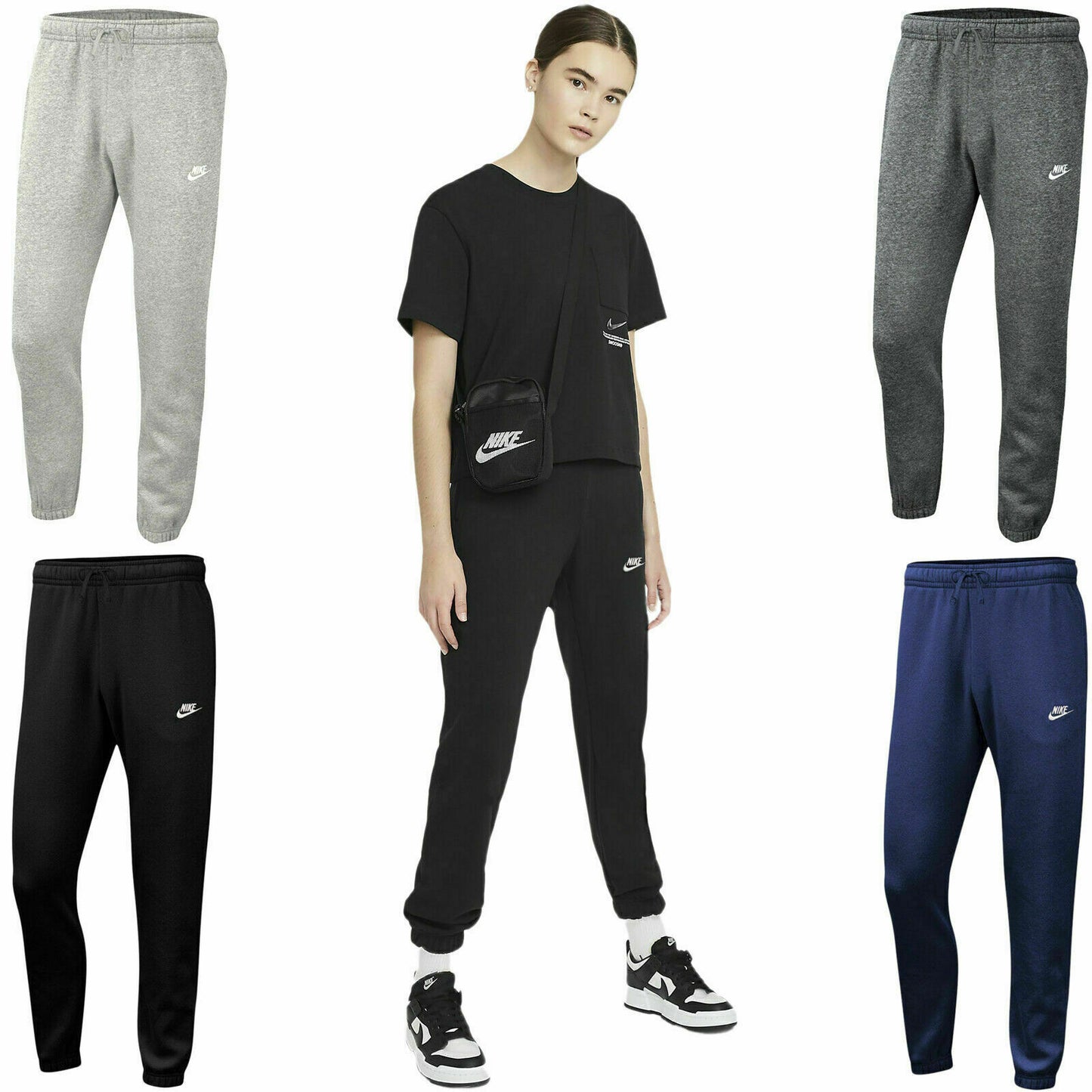 NIKE LADIES WOMENS JOG PANTS CASUAL JOGGERS JOGGING GYM BOTTOMS RUNNING TROUSERS