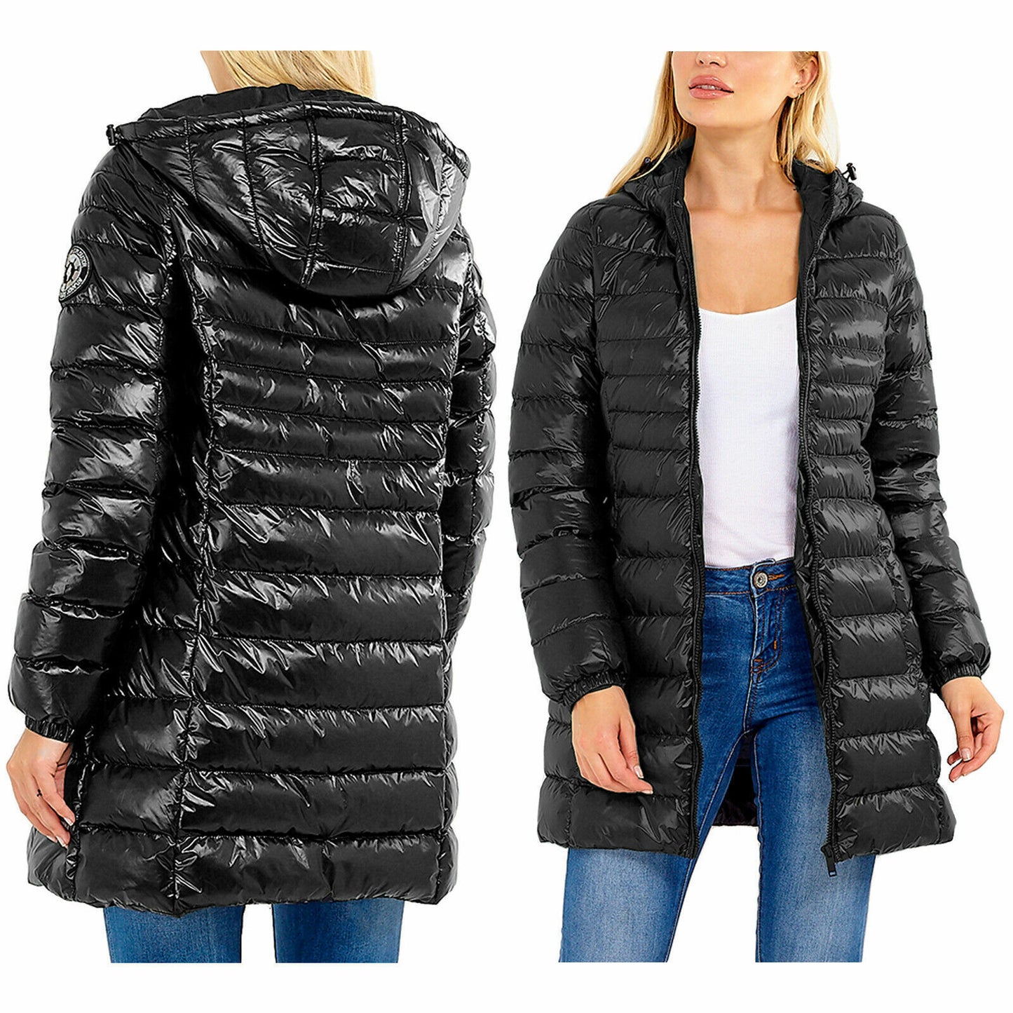 BRAVE SOUL LADIES PADDED PUFFER HOOD JACKET THICK WINTER WARM CASUAL OUTDOOR TOP